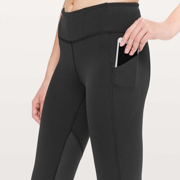 Lululemon Pace Rival Crop *Full-On Luxtreme 22" Black - Picture 5 of 13